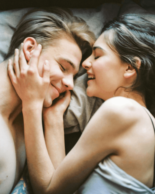 Intimní moment páru